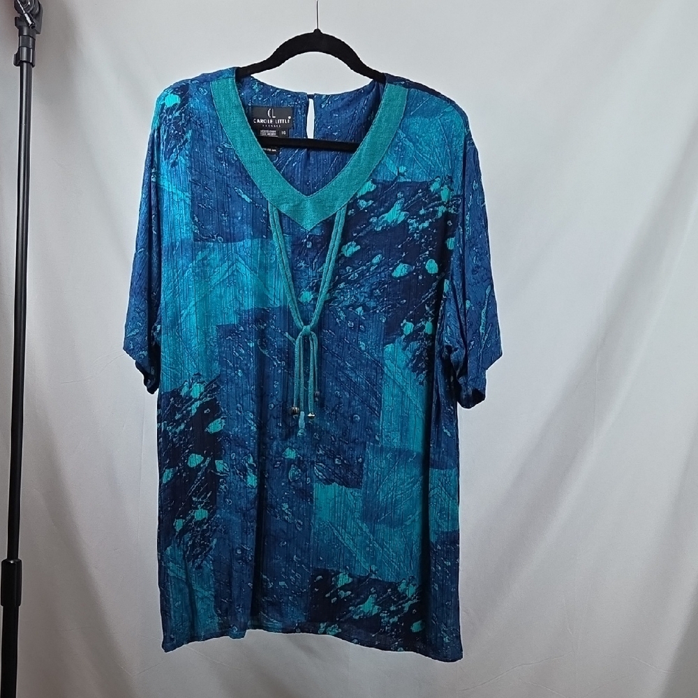 Carole Little Tunic Mature Plus Nautical